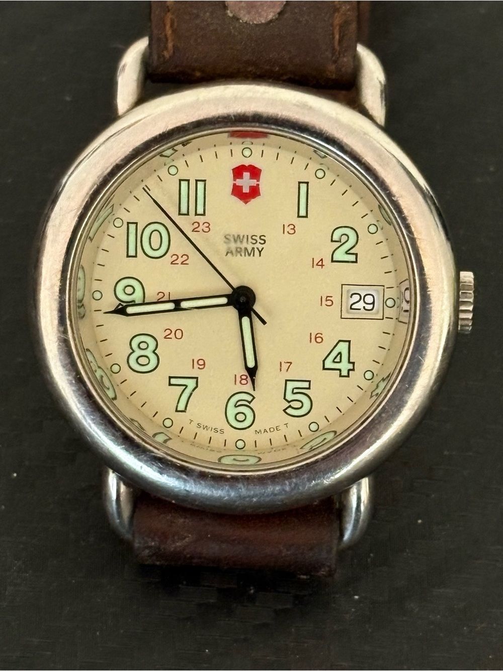 Vintage Victorinox Swiss Army Cavalry Men's Field Men’s Watch 37mm Swiss Made